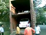 CAR LOADING IN CONTAINER BY C L S PACKERS & MOVERS JAMSHEDPUR