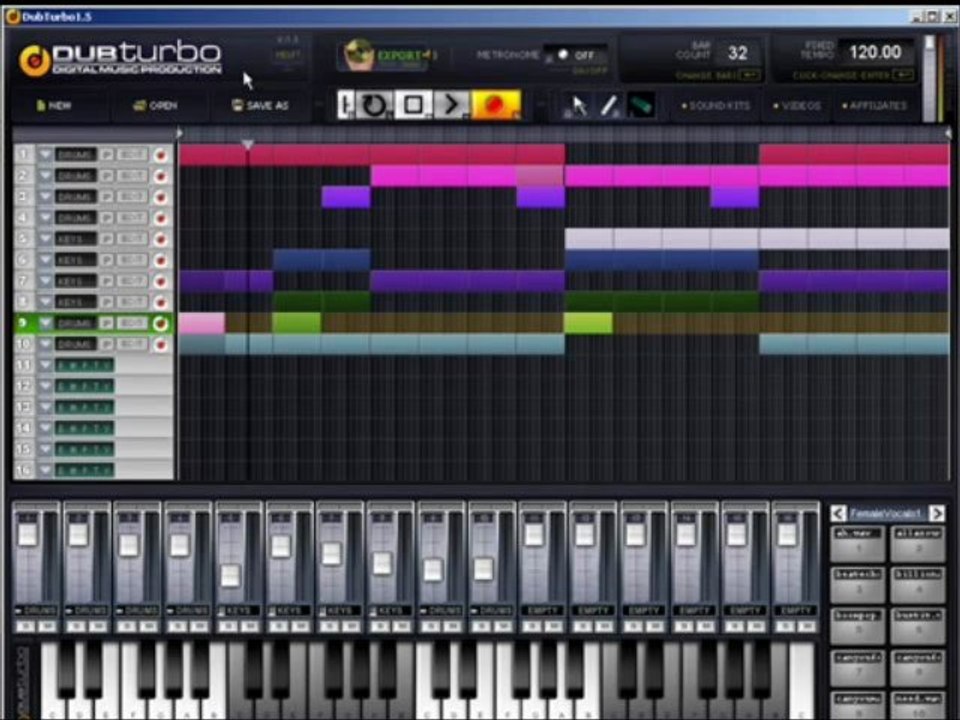 Making House Beats With DUBturbo Music Software