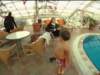 geçit park sakinlerinden uludağda havuz keyfi