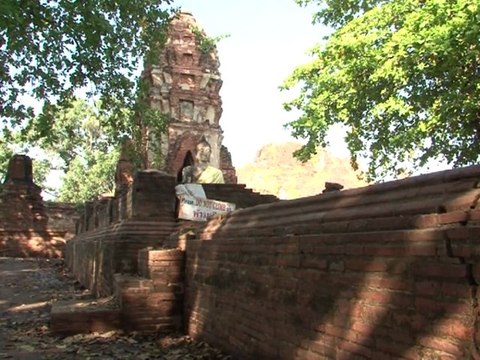 Inondations en Thaïlande: les temples d'Ayutthaya en danger