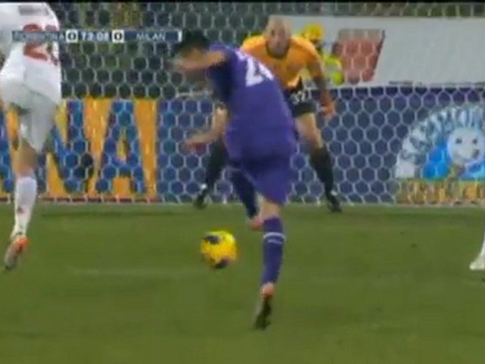 Fiorentina 0-0 Milan, giornata 12