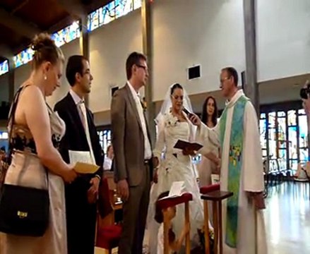 Mariage MAgali et Alexandre: échange des consentements