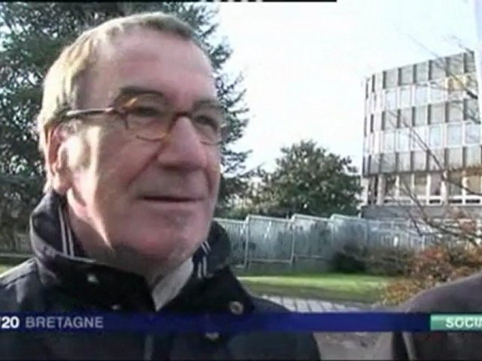 FR3 bretagne grève 14 nov 2011