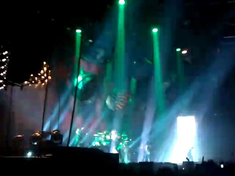 Fragment koncertu Rammstein