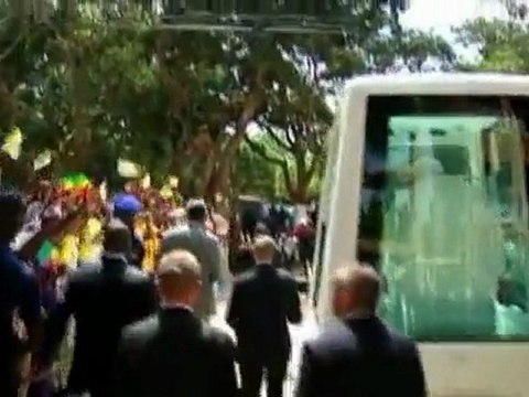 Pope's visits draws many African pilgrims