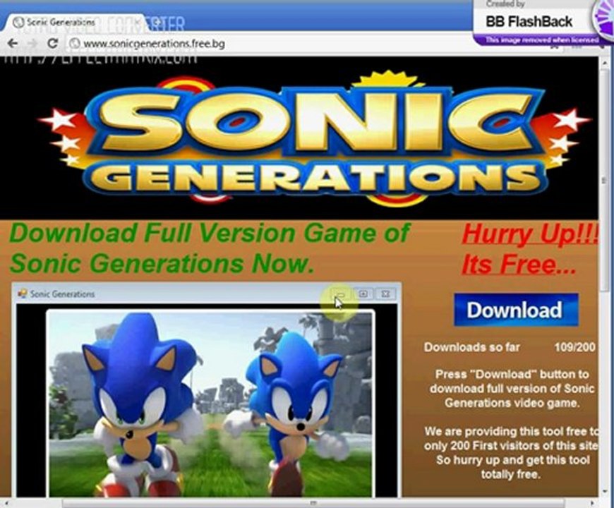 Sonic Generations Key Generator
