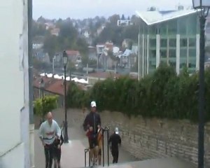 escaliers de la gare