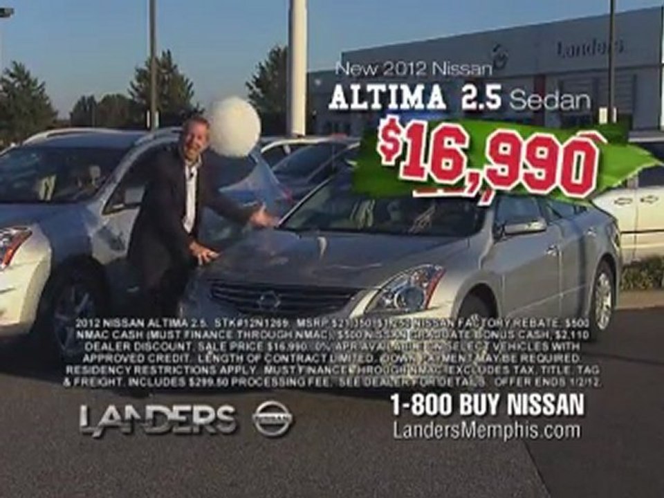 Memphis Nissan Dealer Landers Nissan slashes prices on ...