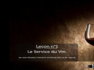 Air Tasting, fausse dégustation de vin leçon 1