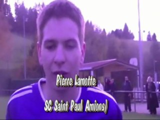 Interfoot st just st didier- SC St Paul Amions