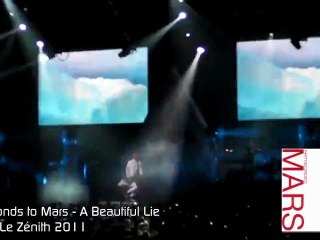 30 Seconds to Mars - Escape & A Beautiful Lie (Live @ Paris Le Zénith 2011)