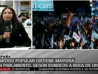 Partido Popular se impone en elecciones generales en España