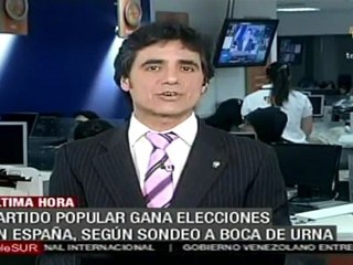 España: PP gana mayoría en diputados (sondeos)