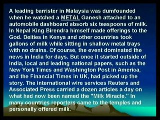 Hindu Milk Miracle Explained