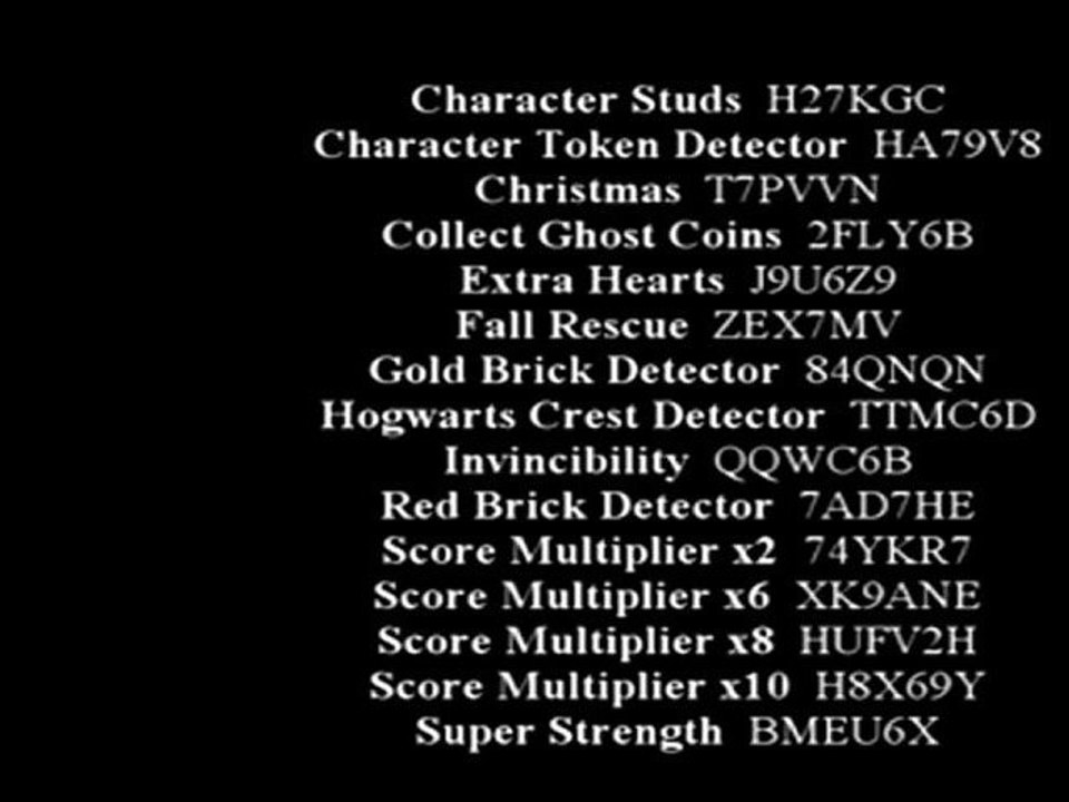 Lego Harry Potter Years 5-7 Cheats