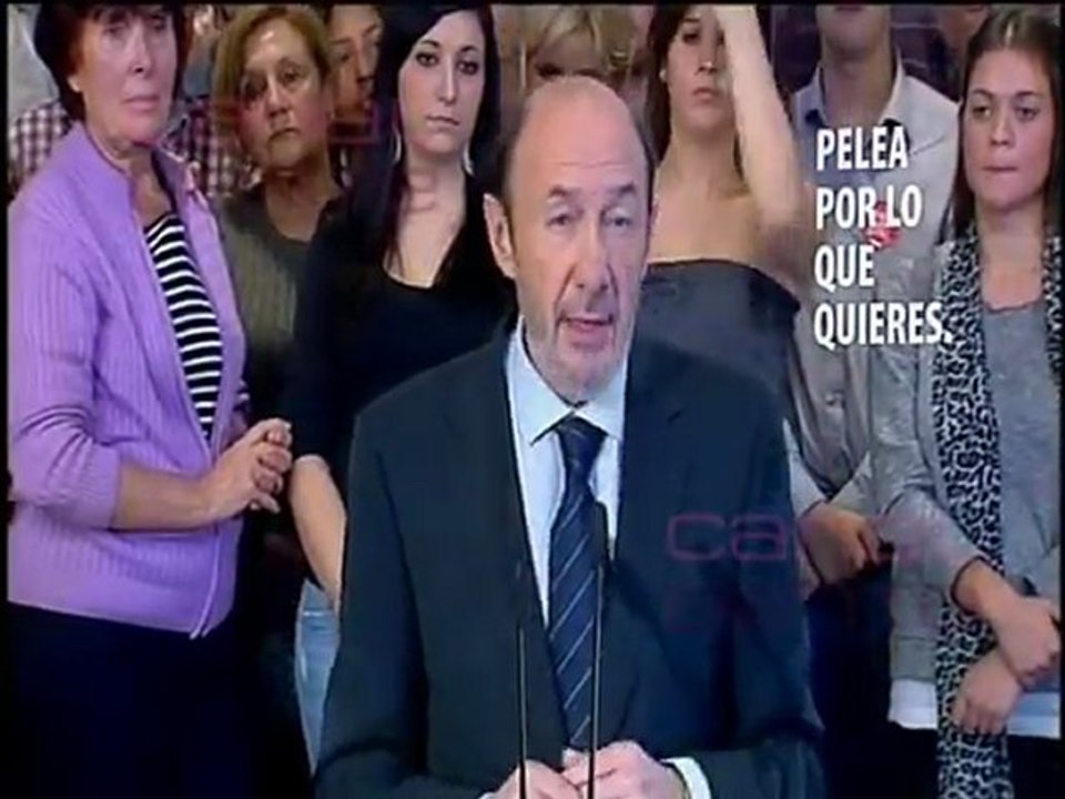 Rubalcaba: "Hemos perdido las elecciones"
