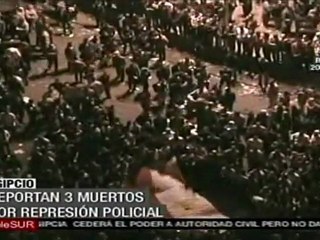 Policías militares de Egipto reprime a manifestantes