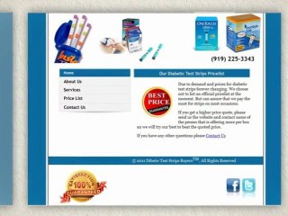 Cash for Diabetic test strips