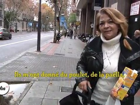 Espagne : Les cantines sociales , refuge des familles victimes de la crise