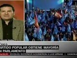Sólo 11 de 36 millones de españoles votaron a Rajoy: Casais