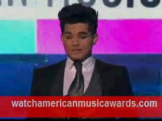 Adam Lambert at AMA 2011 intruduces One Republic