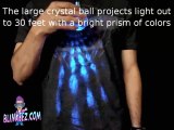 Flashing LightShow Flashing Pendant Necklace by BLINKEEZ.com