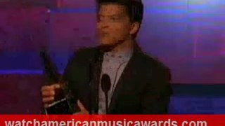 Bruno Mars acceptance speech AMA 2011