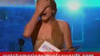 Taylor Swift Artist of the year AMA 2011 total shock