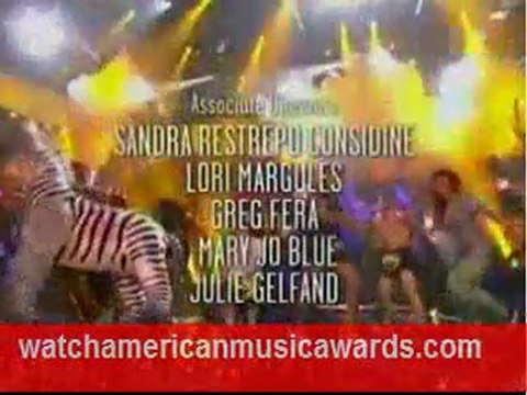 LMFAO Sexy and I. Know It feat David Hasselhoff AMA 2011 performance