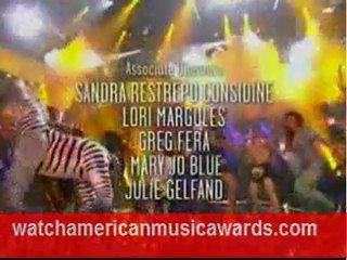 LMFAO Sexy and I. Know It feat David Hasselhoff AMA 2011 performance