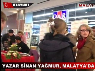 Yazar Sİnan Yağmur , Malatya'da
