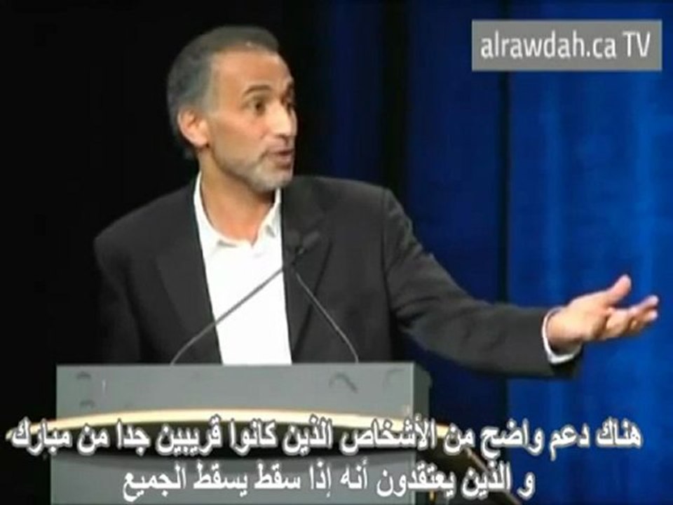 Tariq Ramadan  Les revolutions Arabes ont ete planifiées par les Americains
