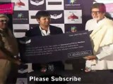 ACP Narsima Sher Khan Recieves Cheque From Amitabh Bachchan For Maharashtra Police Welfare