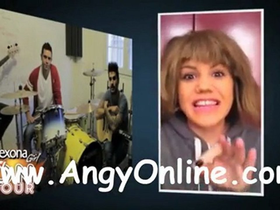 Pignoise y Angy juntos en el último concierto del Rexona Girl On Tour