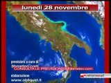 Previsioni del tempo, domenica 28 novembre