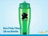 Custom Promotional Plastic Sport Water Bottles Printed w/Logo