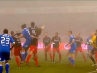 Pays-Bas : Alkmaar dans le brouillard