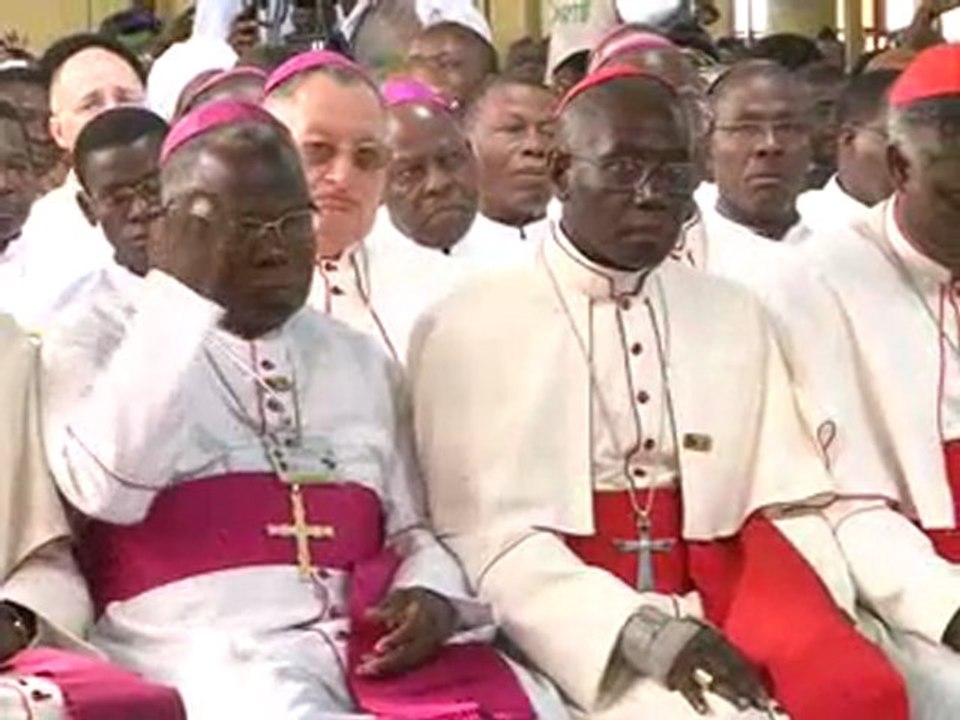Le Pape Benoît XVI au Palais de la République