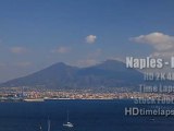 Naples, Italy - HD 2K 4K Time Lapse Stock Footage Royalty-Free