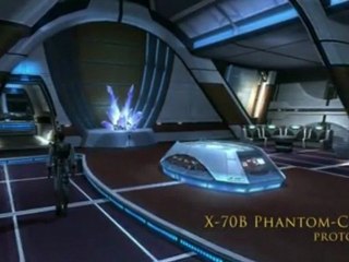 SWTOR : Vaisseau prototype X-70B de classe Fantôme