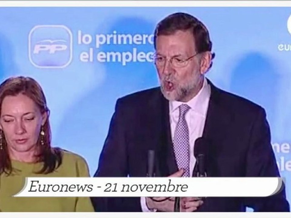 Espagne : la droite remporte les élections législatives