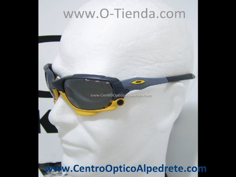 Oakley Jawbone Edition Max Fear Bunker Blue  Black Iridium + Fire Iridium Vented (24-294)