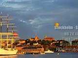Stockholm, Sweden - HD 2K 4K Time Lapse Stock Footage Royalty-Free