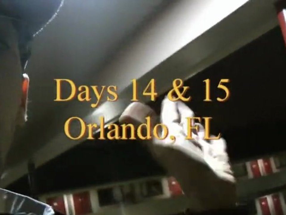 Days 14 & 15, American/Around The World Tour 2011 -Orlando, FL