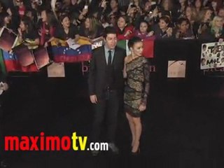 Malese Jow and Jared Kusnitz Breaking Dawn Part 1 Premiere