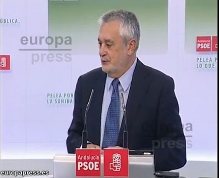 Para Griñán el debate de investidura es de Rubalcaba