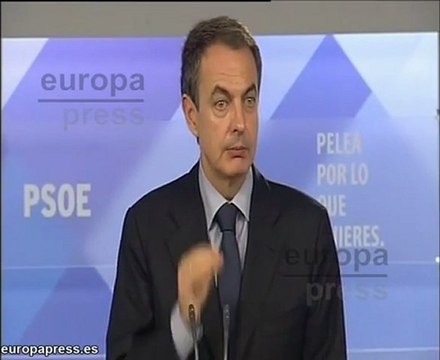 Zapatero: Máxima colaboración con el PP