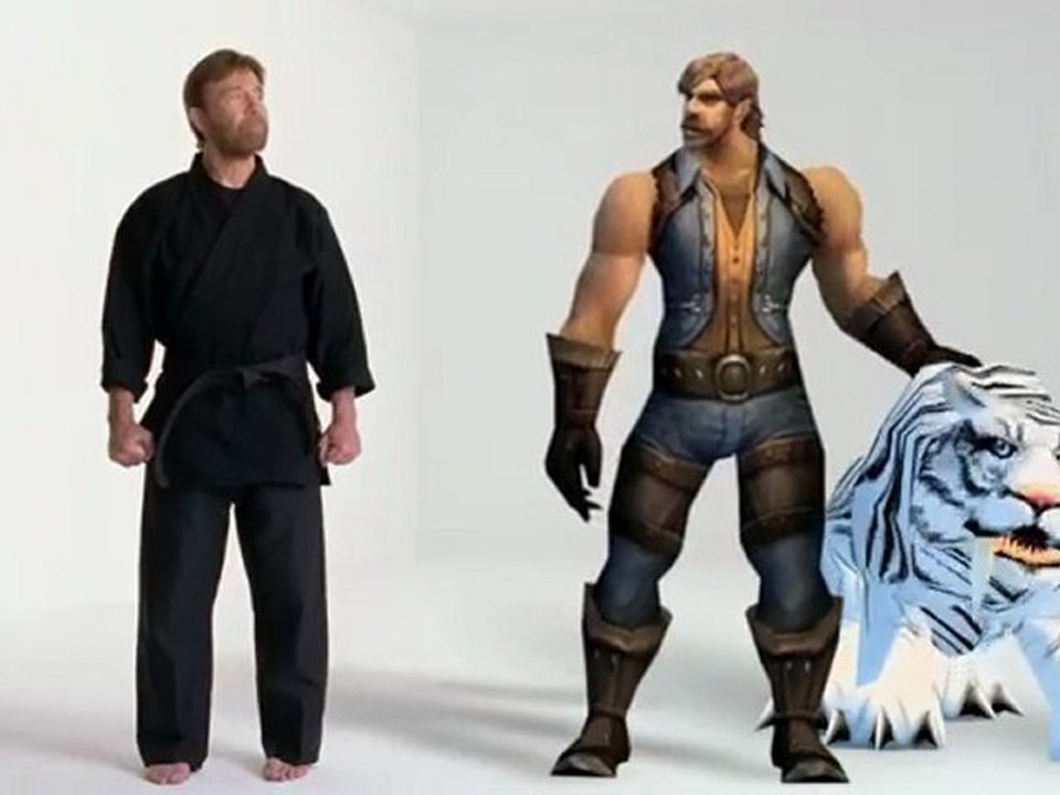 World of Warcraft TV Commercial Chuck Norris - Hunter