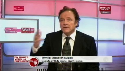 Elisabeth Guigou : invitée de l'émission "En route vers la présidentielle"