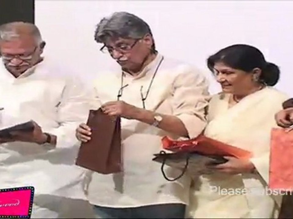 Gulzar Talks To media About New BOOK LAUNCH